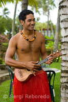 Ukelele, Aquest Instrument Semblant Una guitarra és un parent proper del cavaquinho portuguès, i Element fonamental de les Nacions Unides Conjunt de Música tradicional hawaiana. Centre Cultural Polinesi. Oahu.